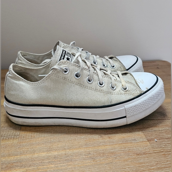 Converse Shoes - Converse Women's Gold Shimmer Canvas Sneakers, Shoes